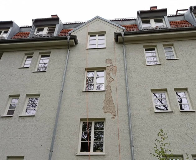 Water damage - building munich