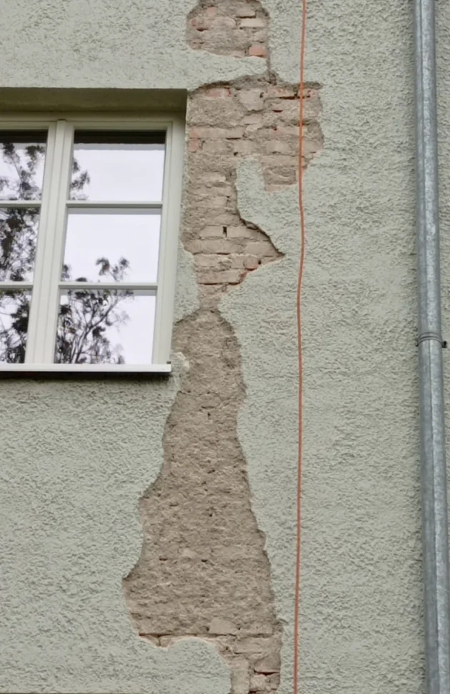 Water damage - building munich